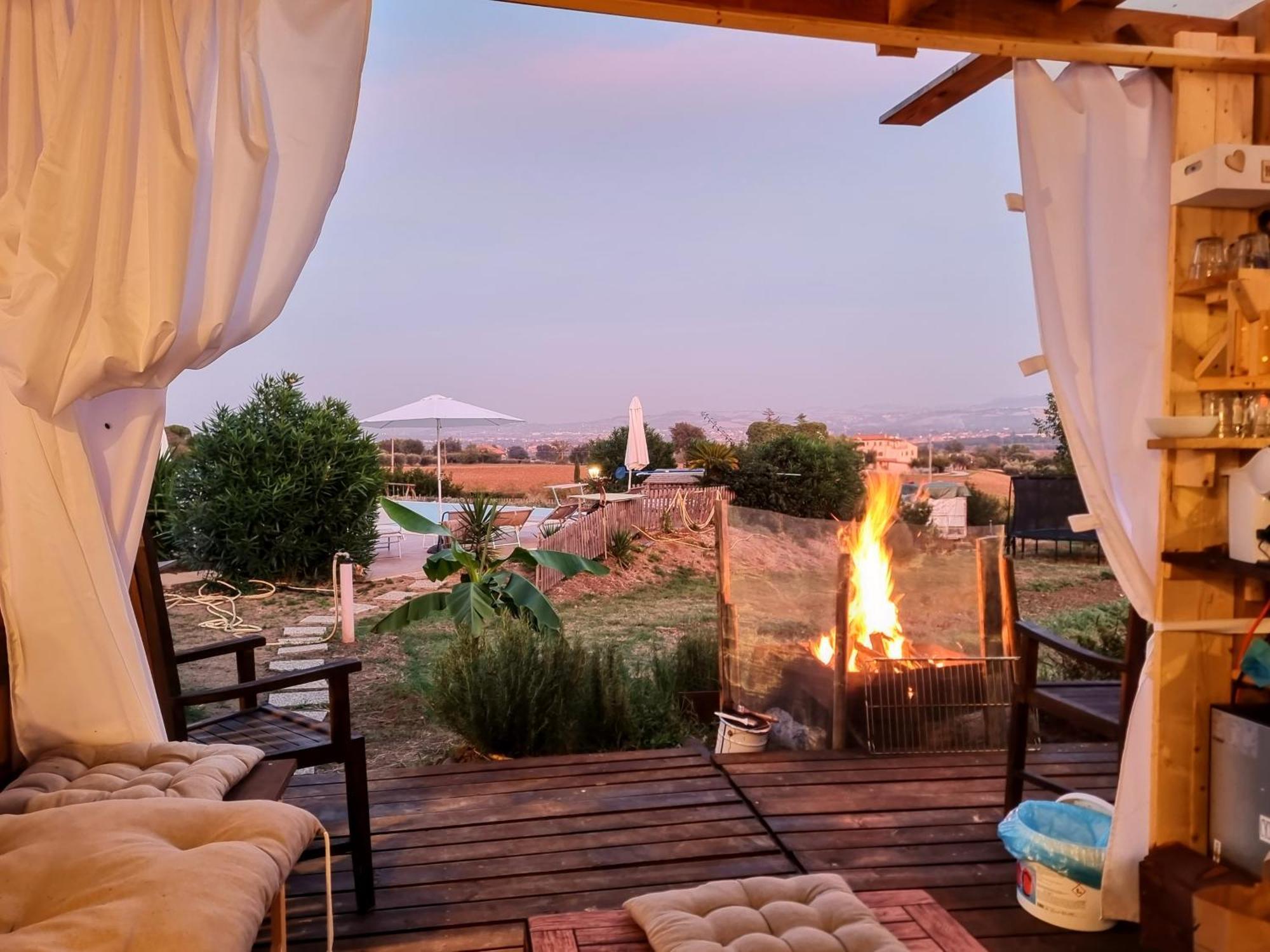 Agriturismo Rosa Antica Monte San Vito Екстер'єр фото